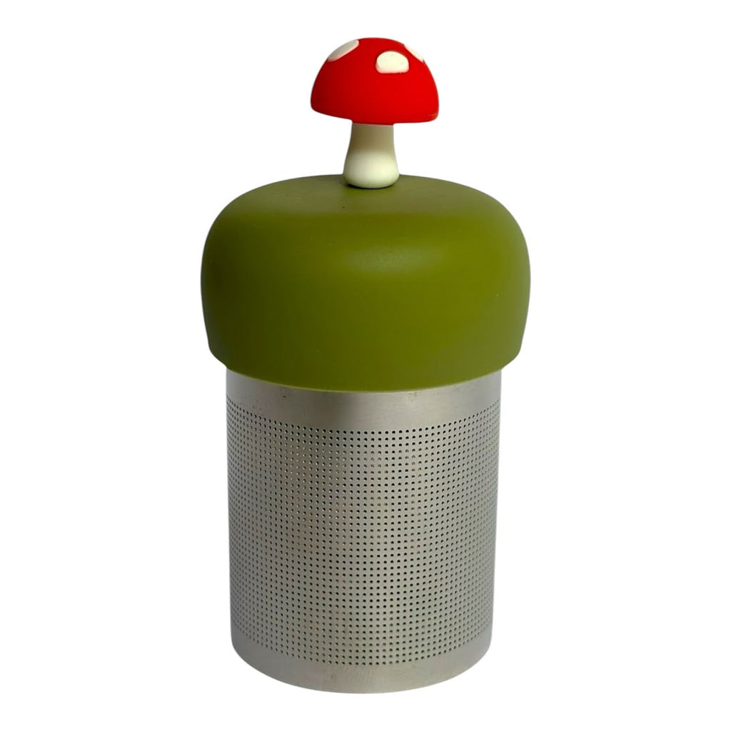 Floating Red Mushroom Tea Infuser - Cute Tea Infuser for Loose Leaf Tea