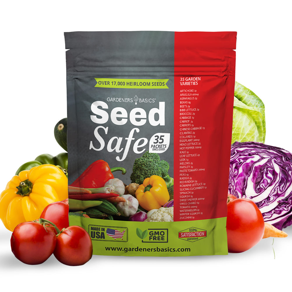 Seed Safe Survival Seed Kit - 35 Variety Pack