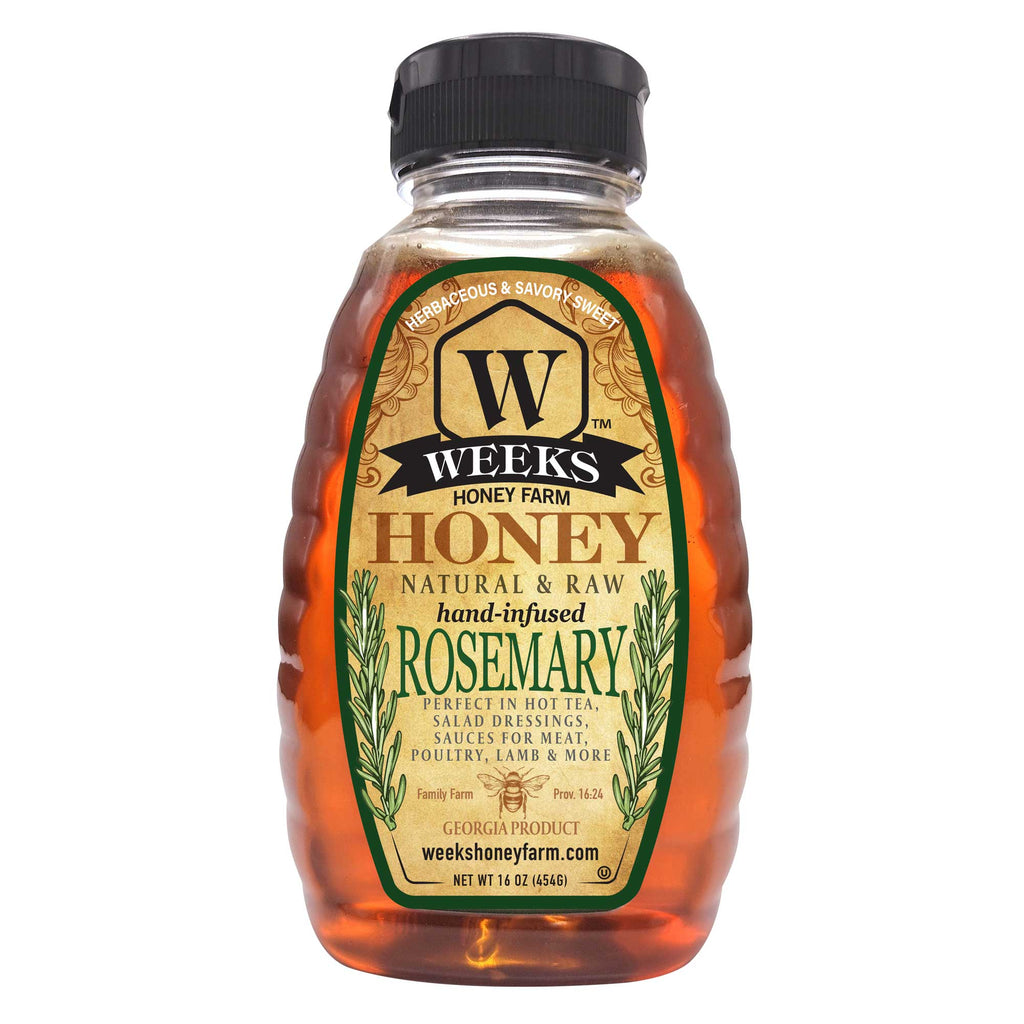 Infused Honey Trio Gift Set: Cinnamon, Rosemary & Salted Honey
