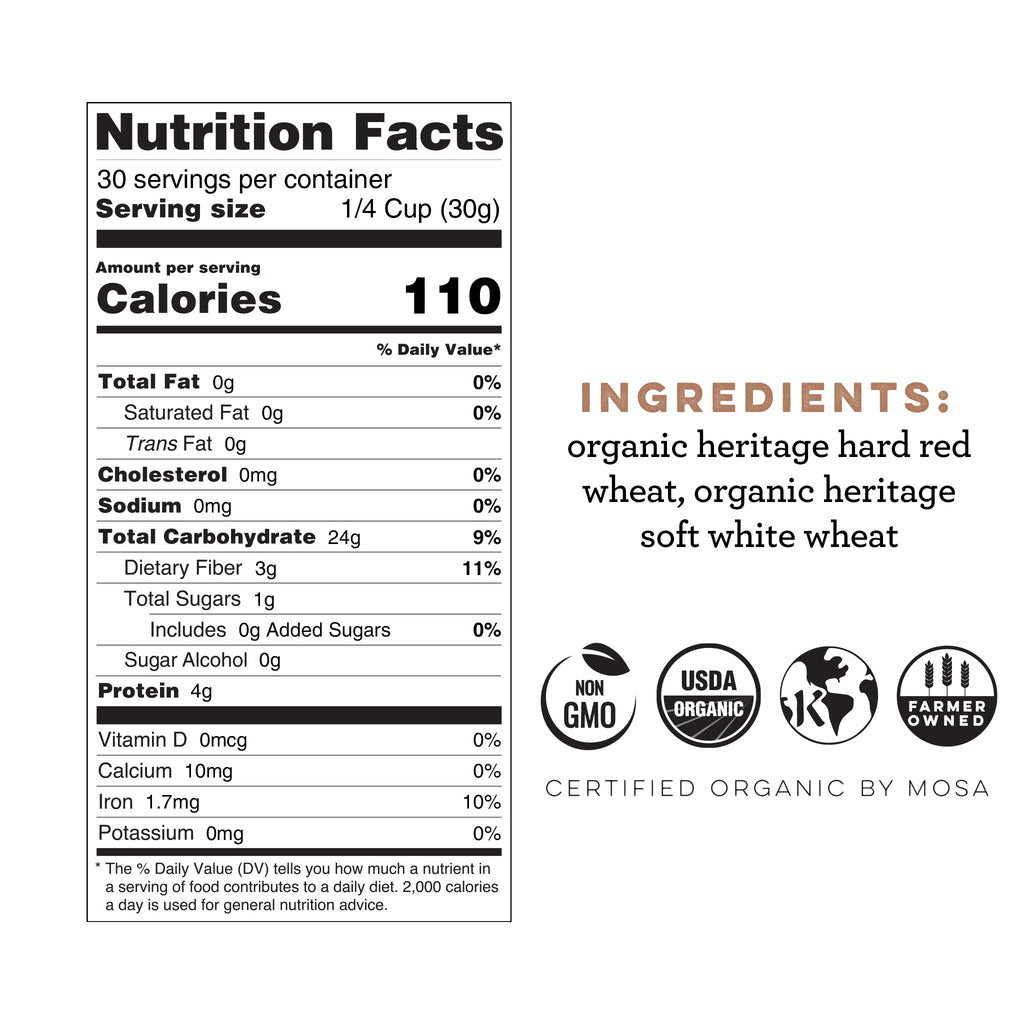 Heritage Whole Wheat Bread Blend