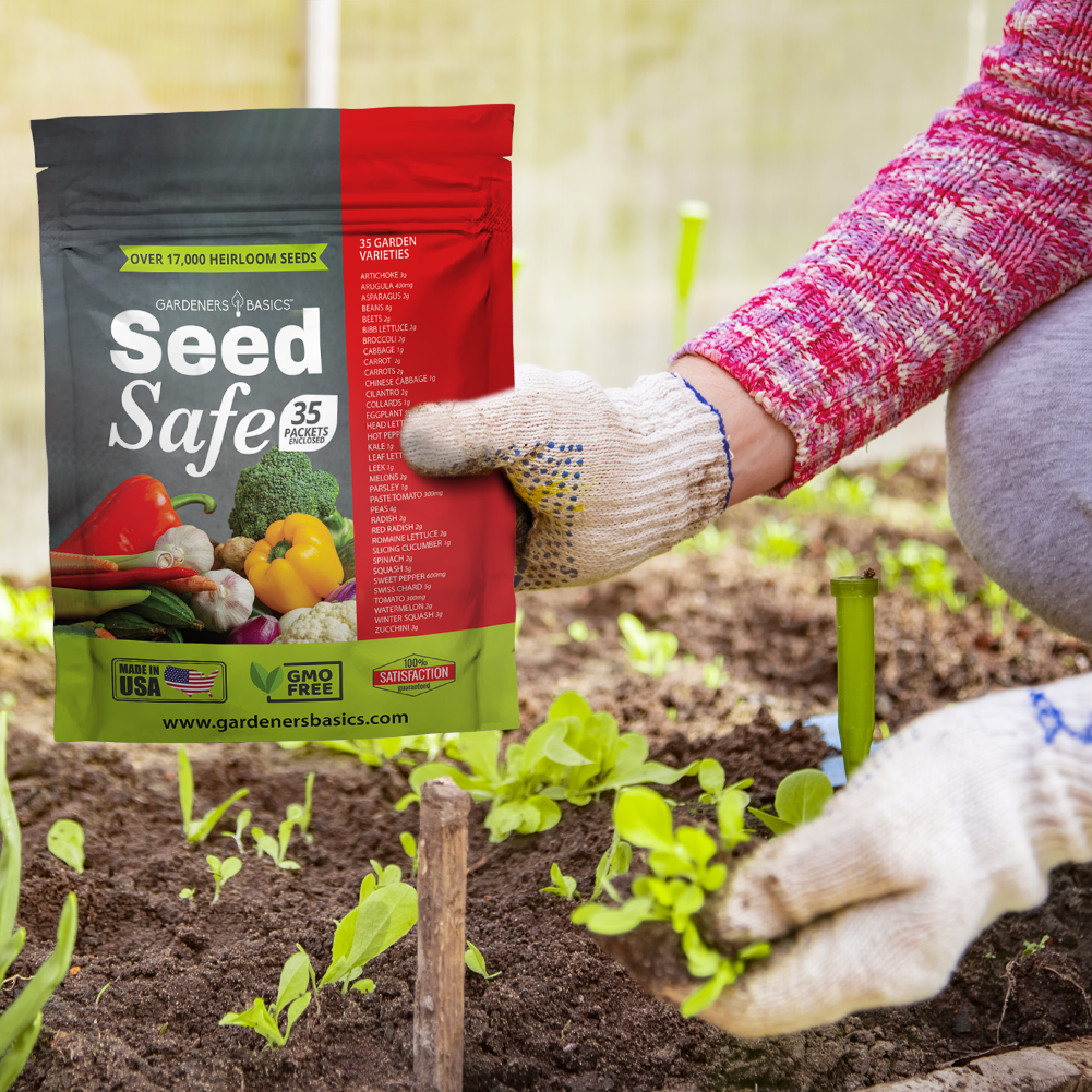 Seed Safe Survival Seed Kit - 35 Variety Pack
