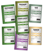 Popular Herb Seeds for Planting | 35 Variety Pack