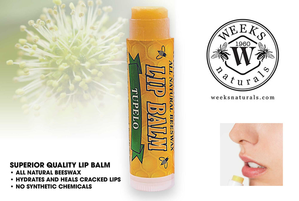 Beeswax Lip Balm | Singles, Twin Packs & Cases | Weeks Honey Farm