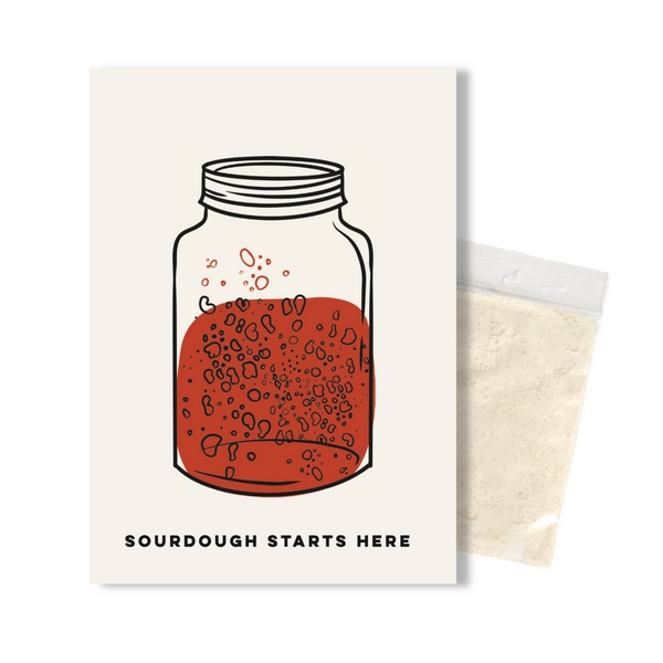 Sourdough Starter Kit with Jar and Heritage Sourdough Starter