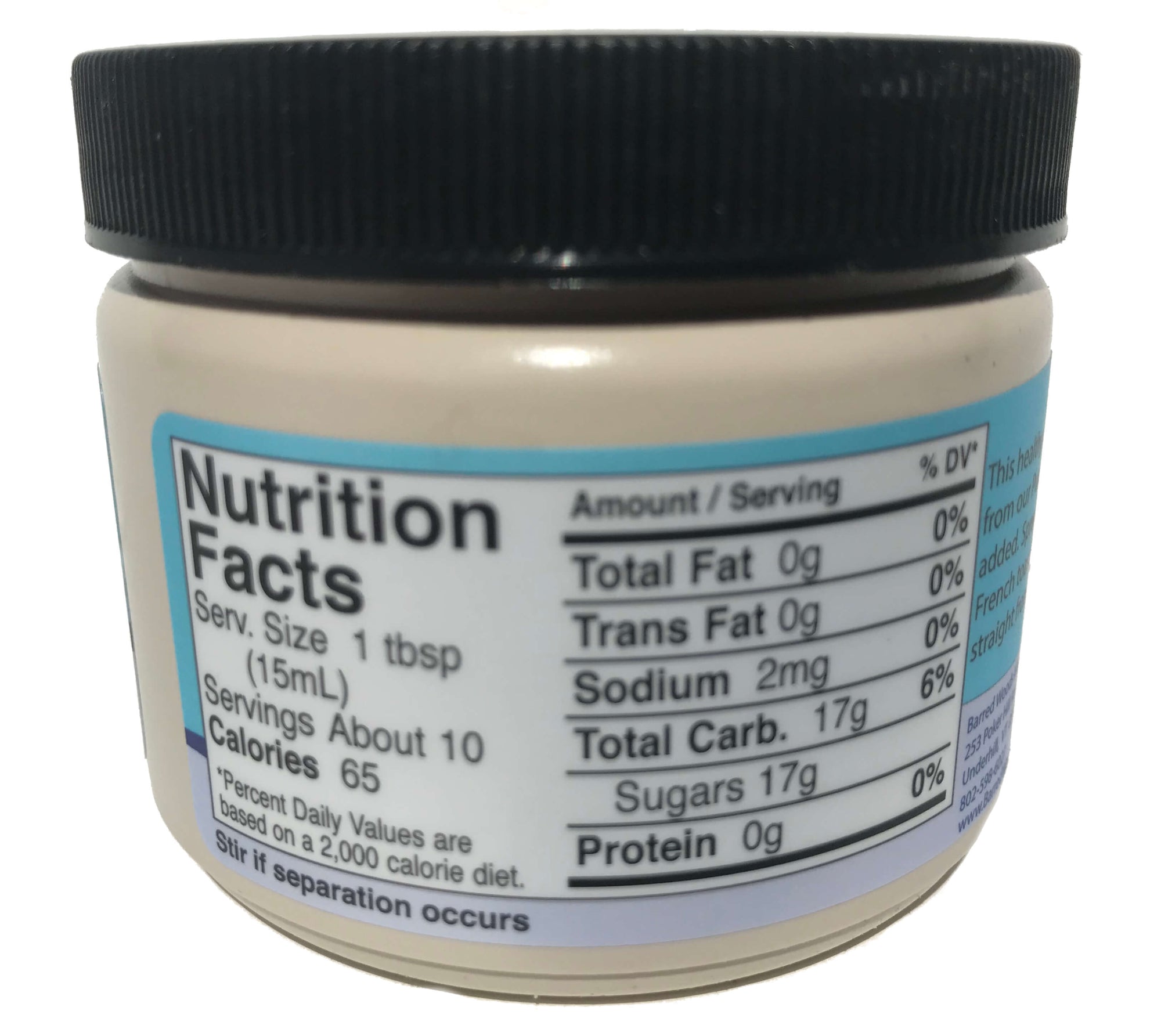 8 oz Jar of Delicious Vermont Maple Cream - Maple Butter