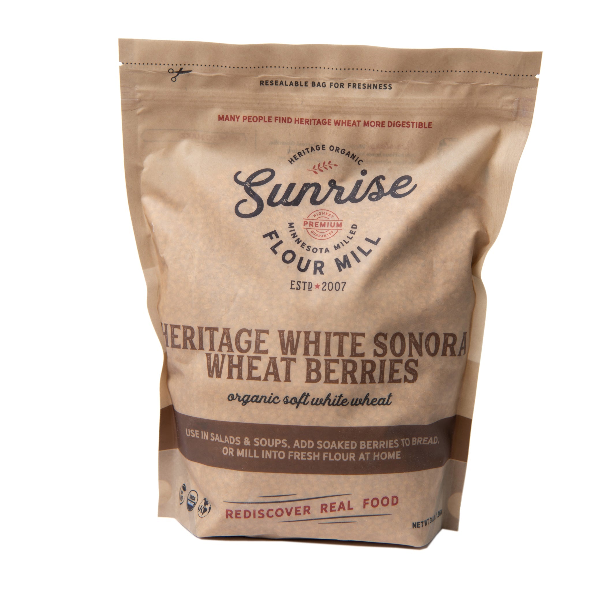 White Sonora Heritage Wheat Berries