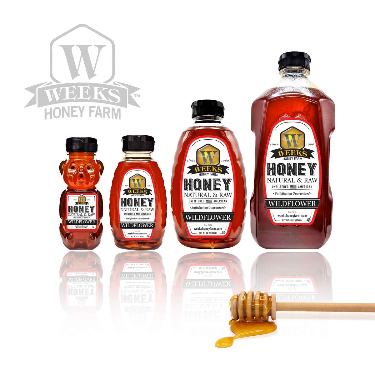 Georgia Wildflower Honey | Raw, Unfiltered & Floral