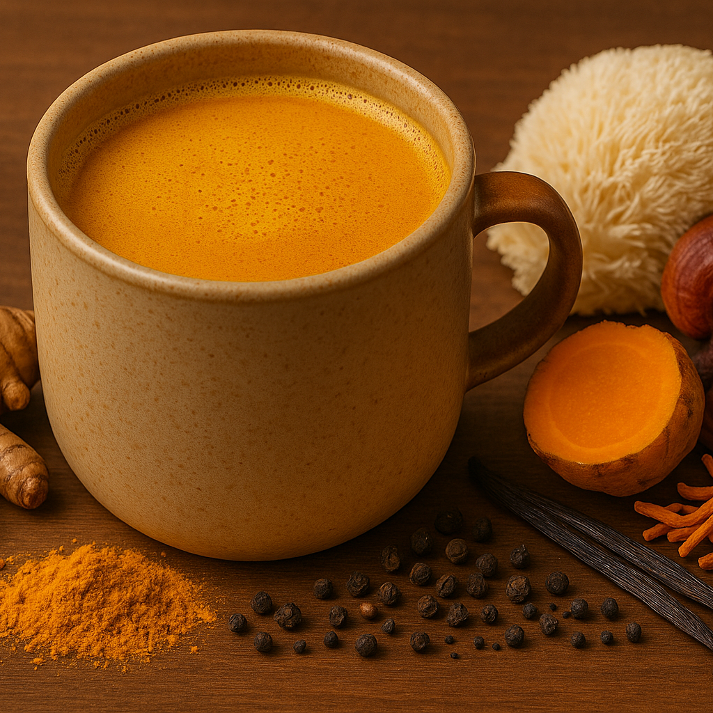 Adaptive GOLD || Inflammation + Adaptogen || Golden Milk