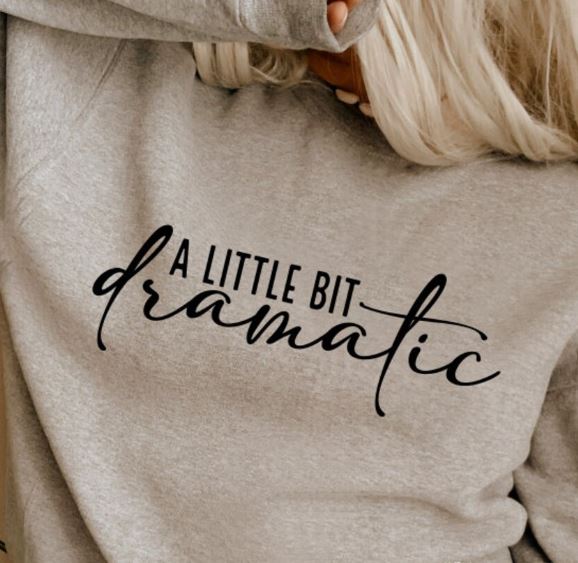 A Little Bit Dramatic - heather oatmeal