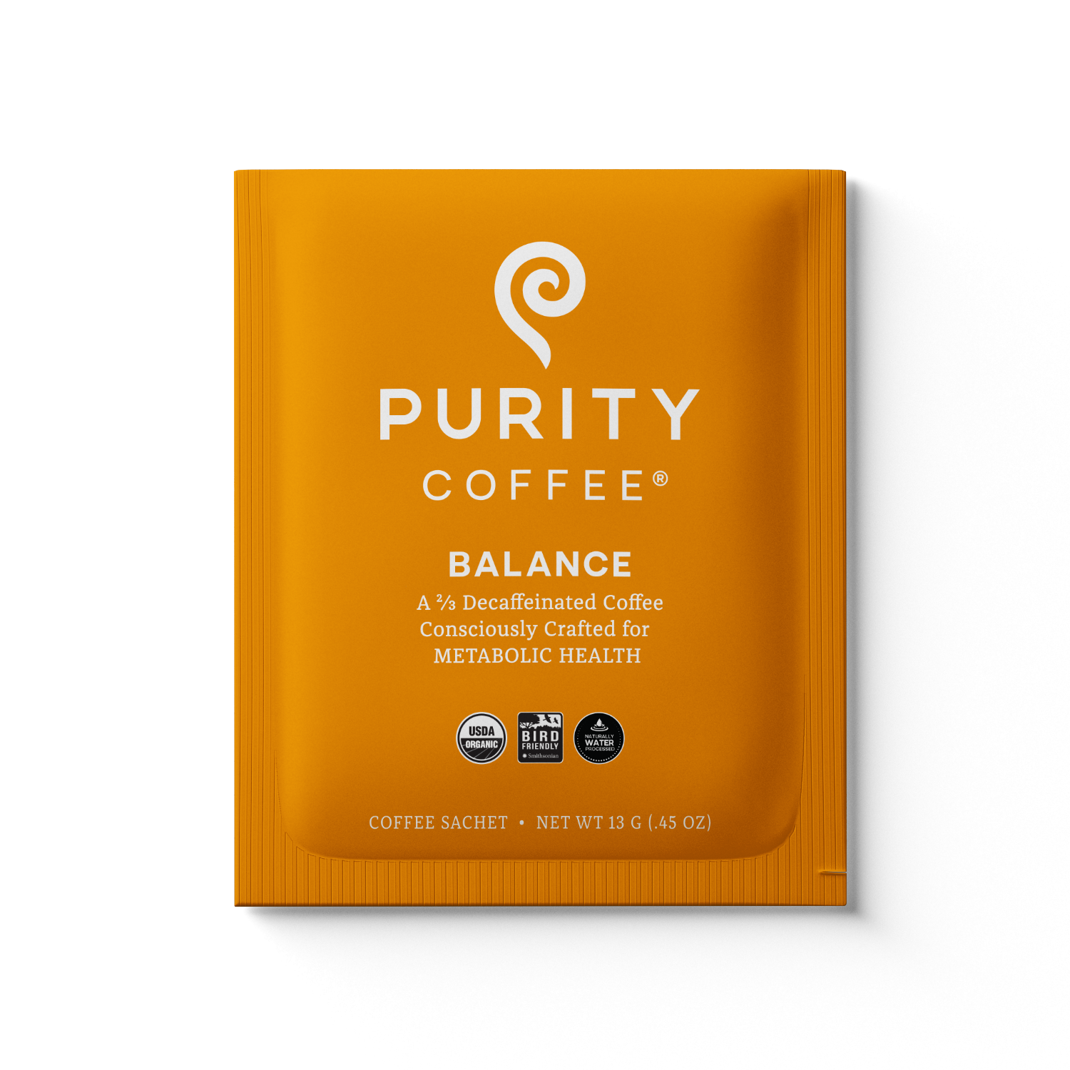 BALANCE: ²/₃ Decaf Single-Serve Pocket Purity™