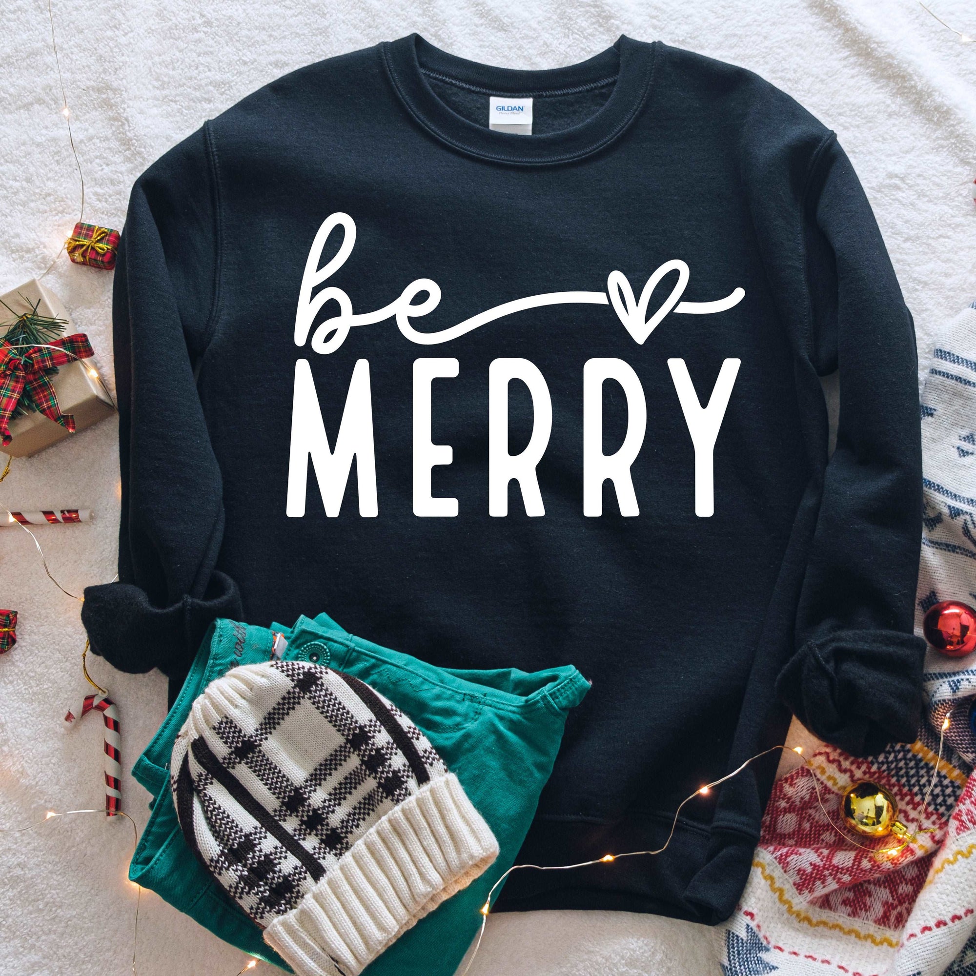 Be Merry - black