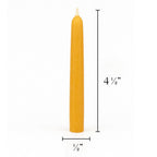 Pure Beeswax - Ceremony & Vigil Mini Taper Candles
