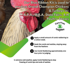 Comb & Wattle Reddening Ointment for Show Chickens, 2.5 oz