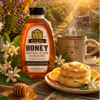 Raw Florida Orange Blossom Honey | Light Citrus-Floral Flavor