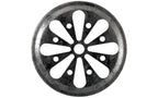 Daisy Cut Galvanized Metal Lid Inserts for Mason Jars 10 Pack