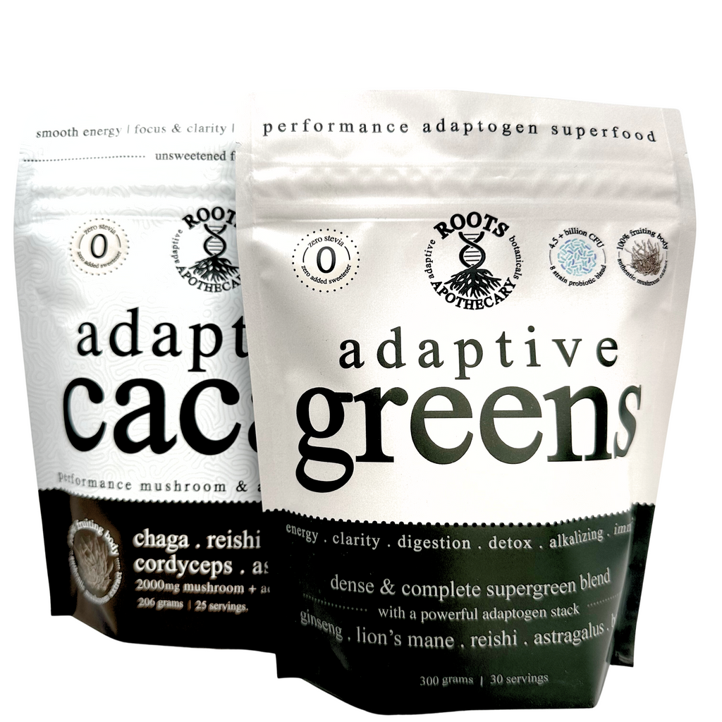 adaptive greens + cacao stack
