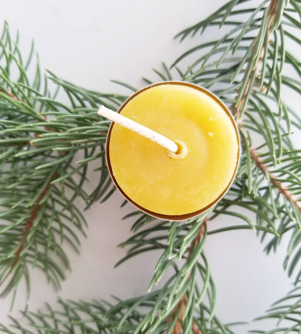 Classic Tea Lights - 6 or 24 pack | Beeswax Candles