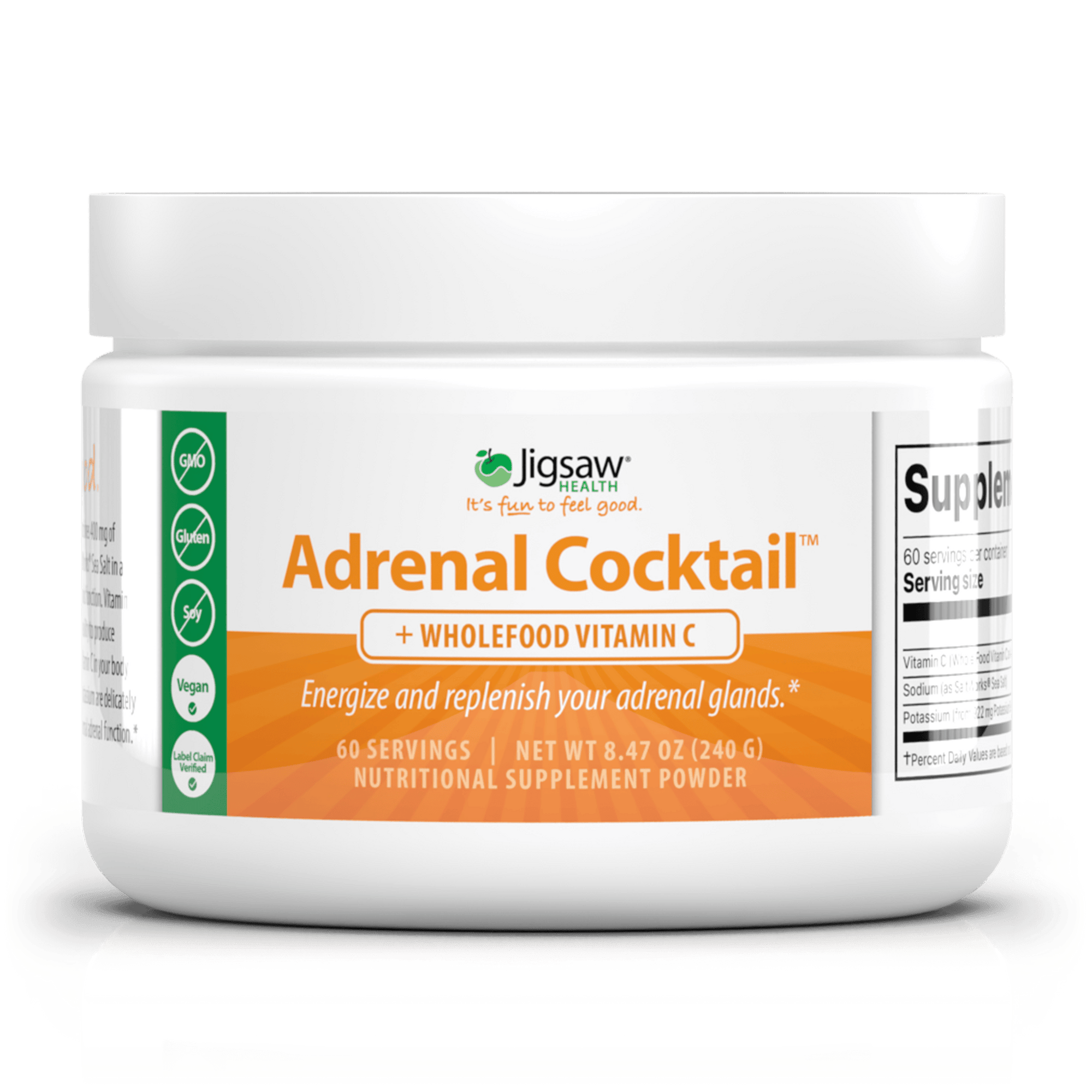 Jigsaw Adrenal Cocktail™ + Wholefood Vitamin C
