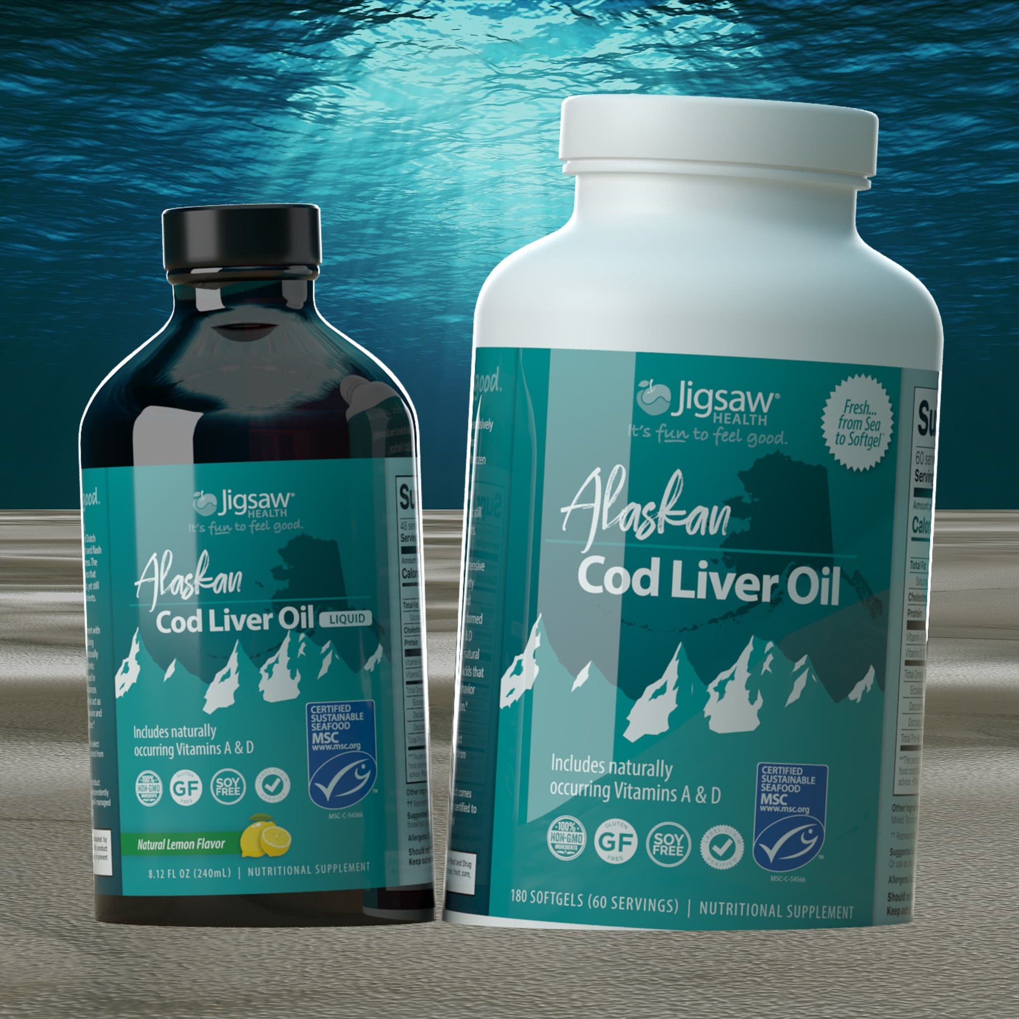 Jigsaw Alaskan Cod Liver Oil™