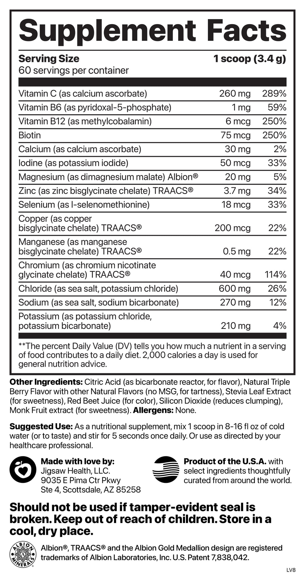 Jigsaw Electrolyte Supreme™