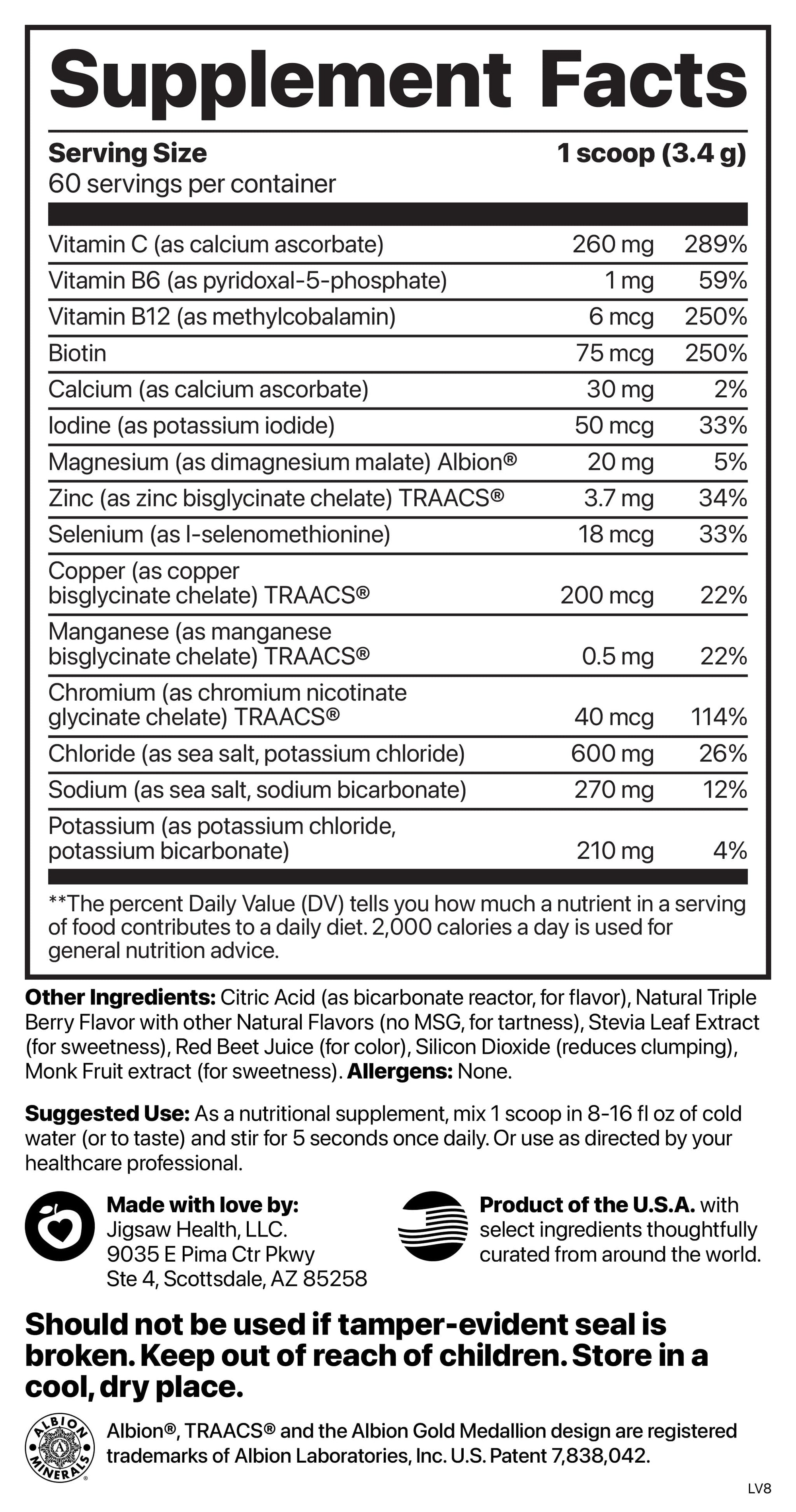 Jigsaw Electrolyte Supreme™