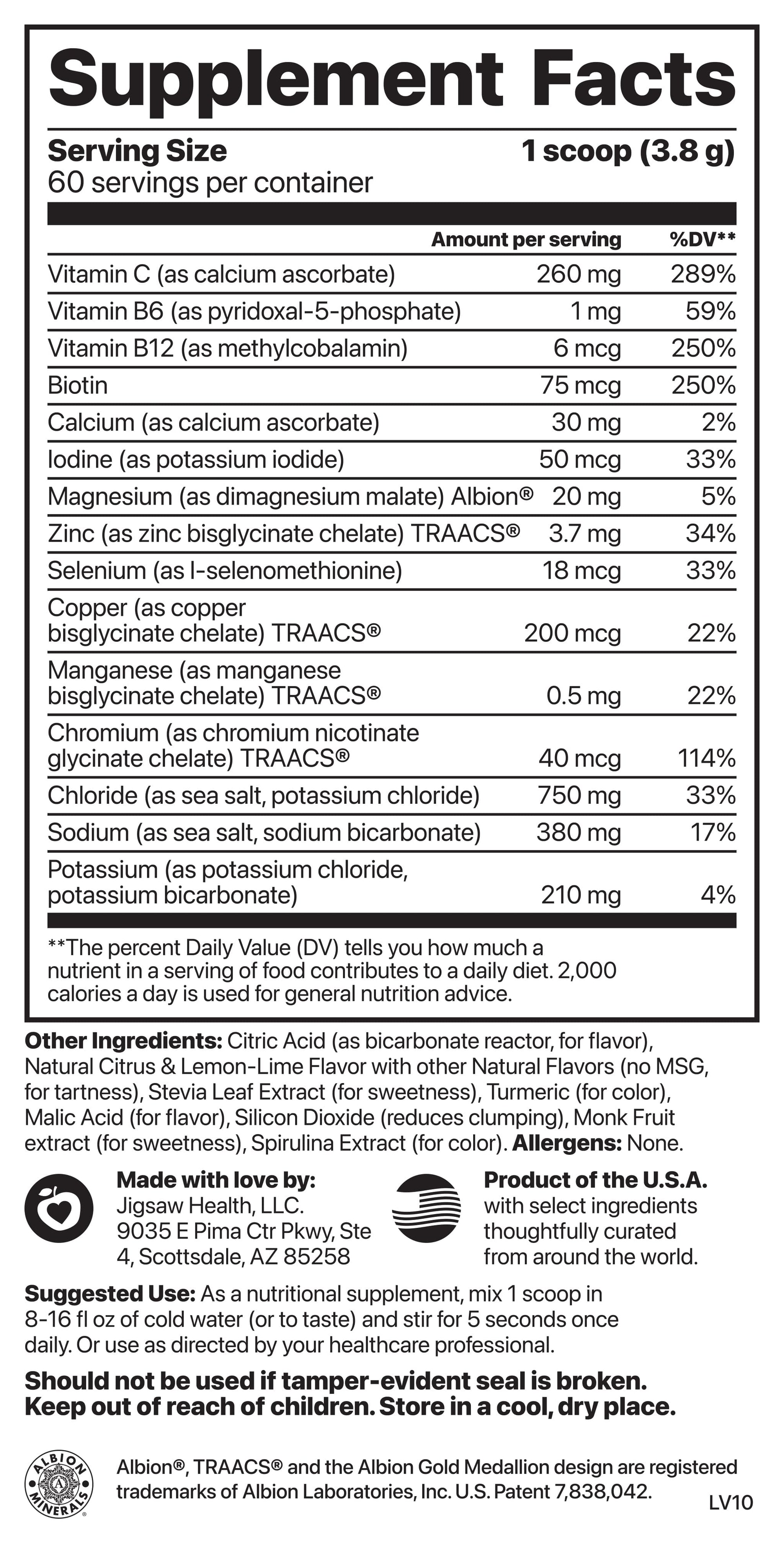 Jigsaw Electrolyte Supreme™