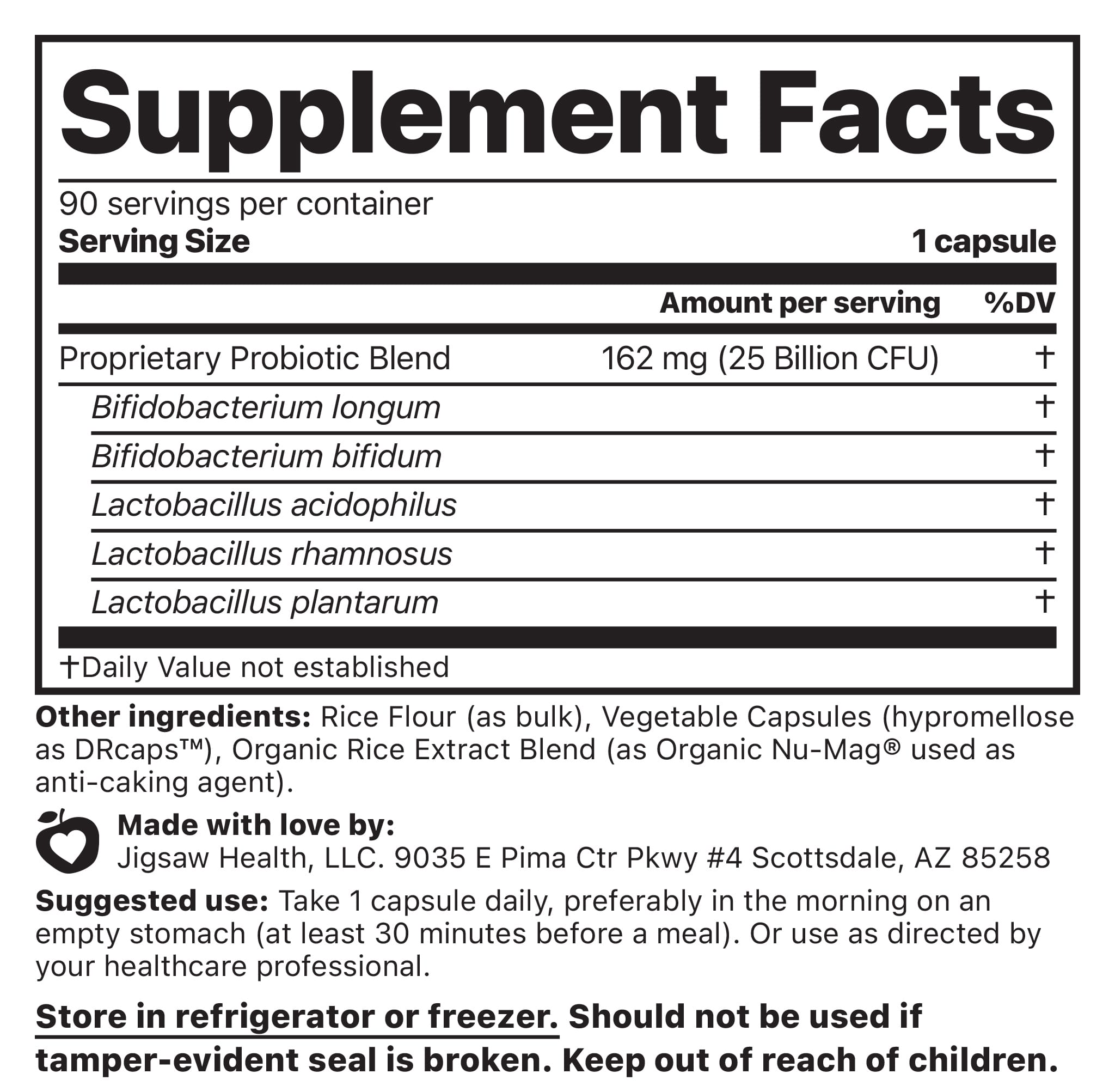 Jigsaw Probiotics - Essential Blend™
