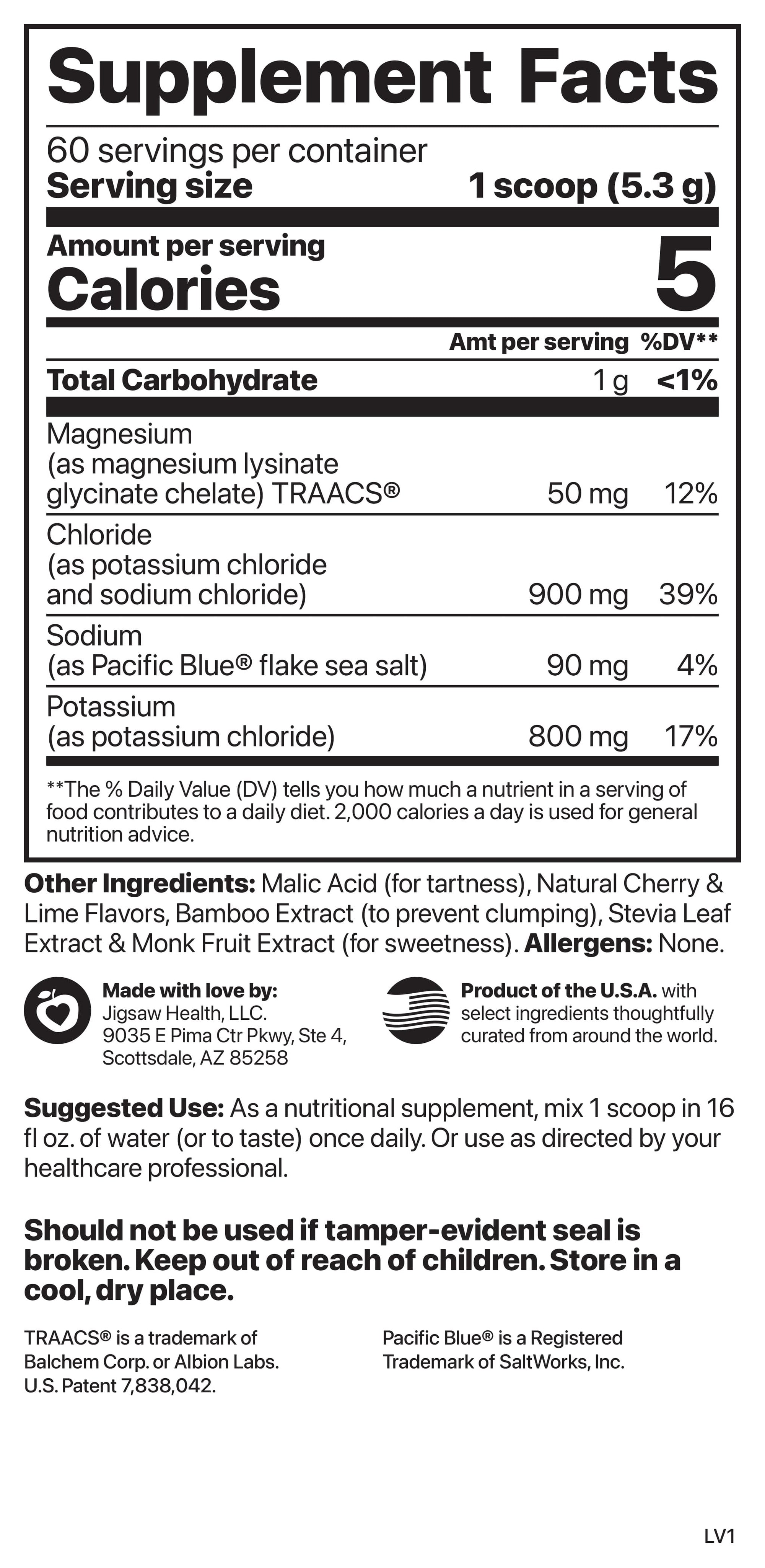 Jigsaw Potassium Cocktail™