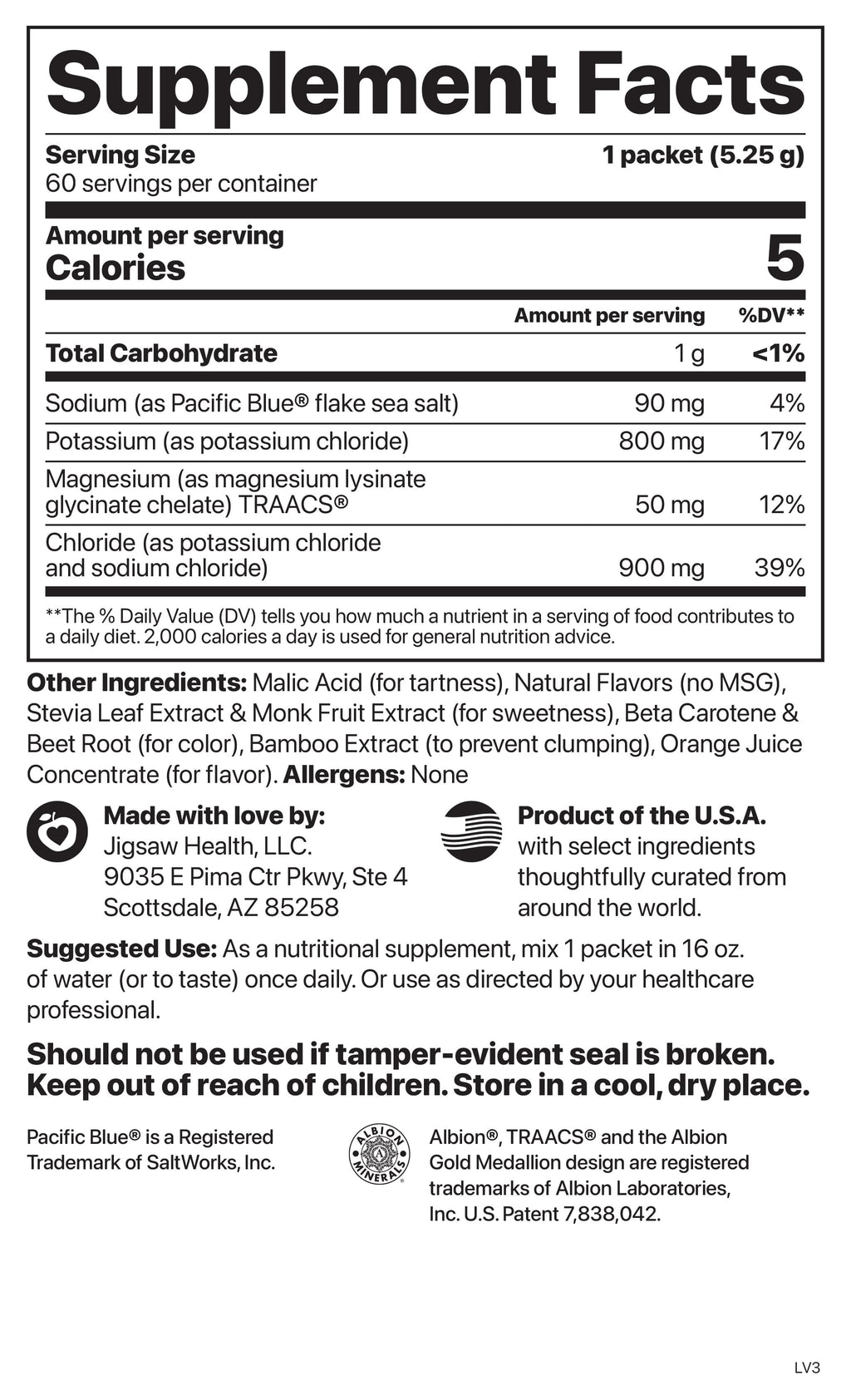 Jigsaw Potassium Cocktail™