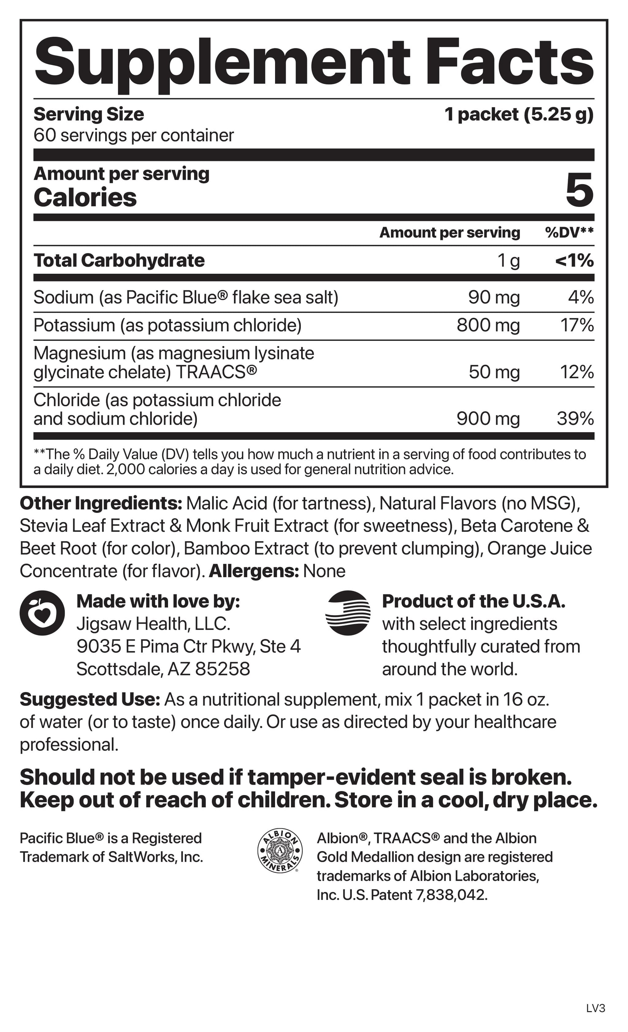 Jigsaw Potassium Cocktail™