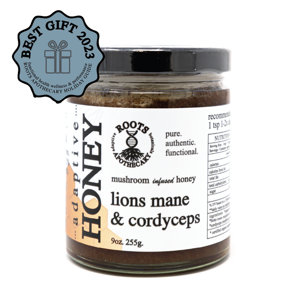 adaptive honey. lion's mane & cordyceps