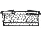 Chicken Wire Caddy for 3 Pint Mason Jars