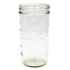 Azure Standard 24oz Wide Mouth Pint & Half Mason Jar