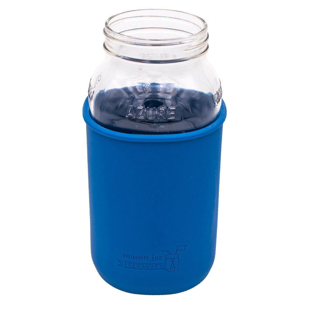 Azure Standard 64oz Wide Mouth Half Gallon Mason Jar