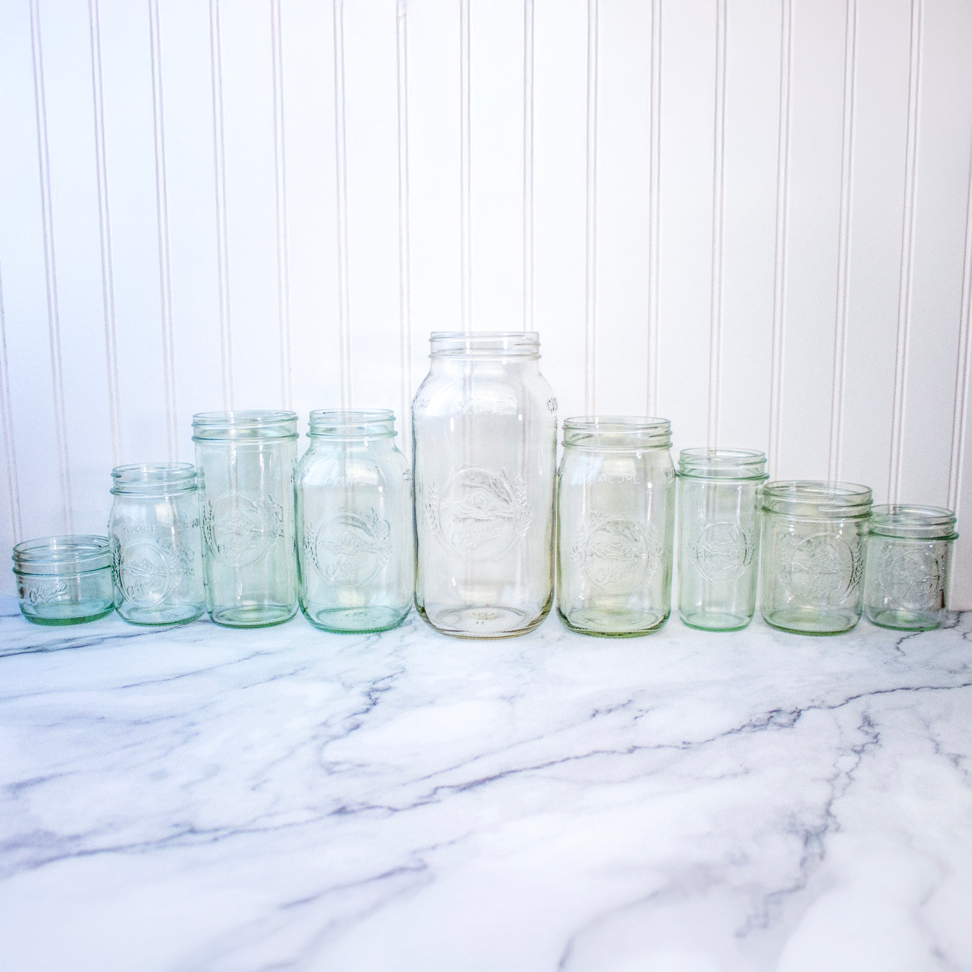 Azure Standard 32oz Wide Mouth Quart Mason Jar