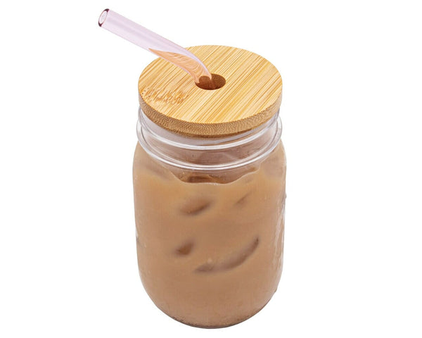 Bamboo Straw Hole Tumbler Lid