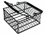 Chicken Wire Caddy for 4 Pint Mason Jars