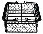 Chicken Wire Caddy for 4 Pint Mason Jars