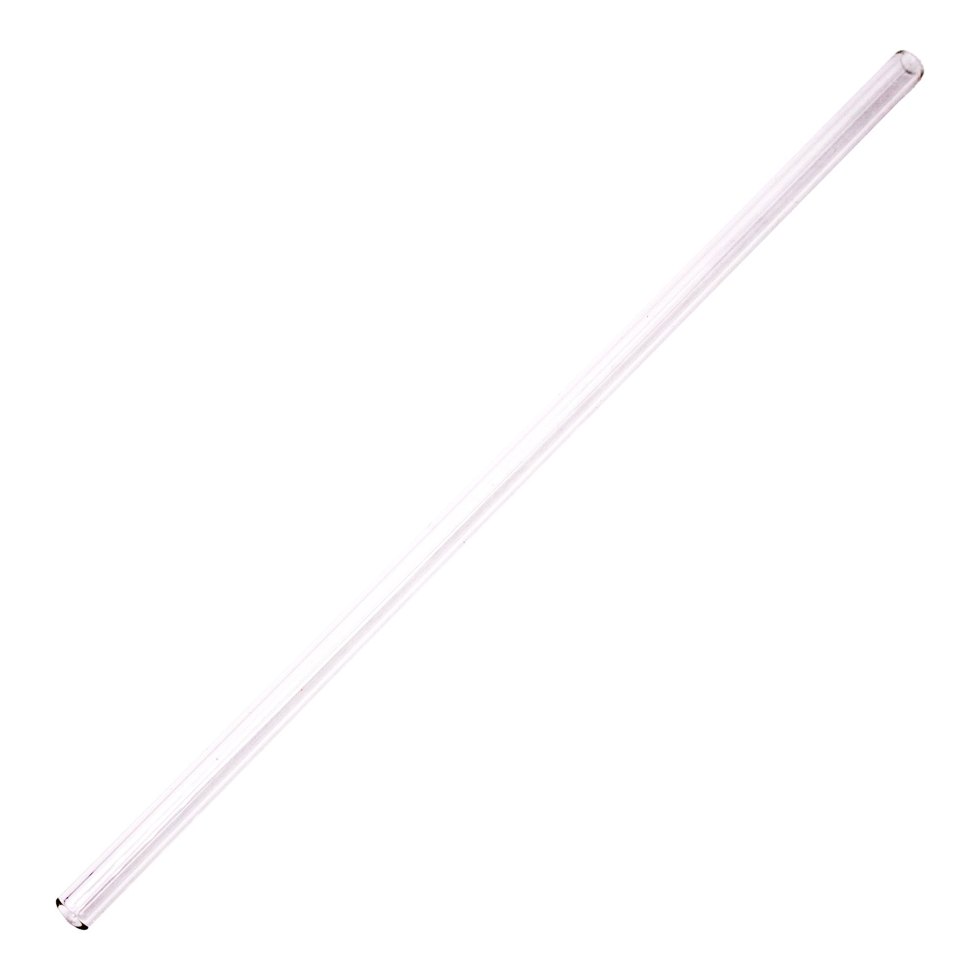 Extra Long 11 3/4" Glass Straws for Half Gallon Mason Jars 4 Pack + Cleaner