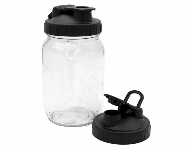 Pour & Store Shaker Lid with Carry Loop for Mason Jars