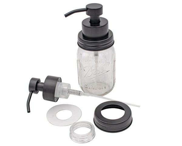 Foaming Soap Pump Dispensers for Regular Mouth Mason Jars