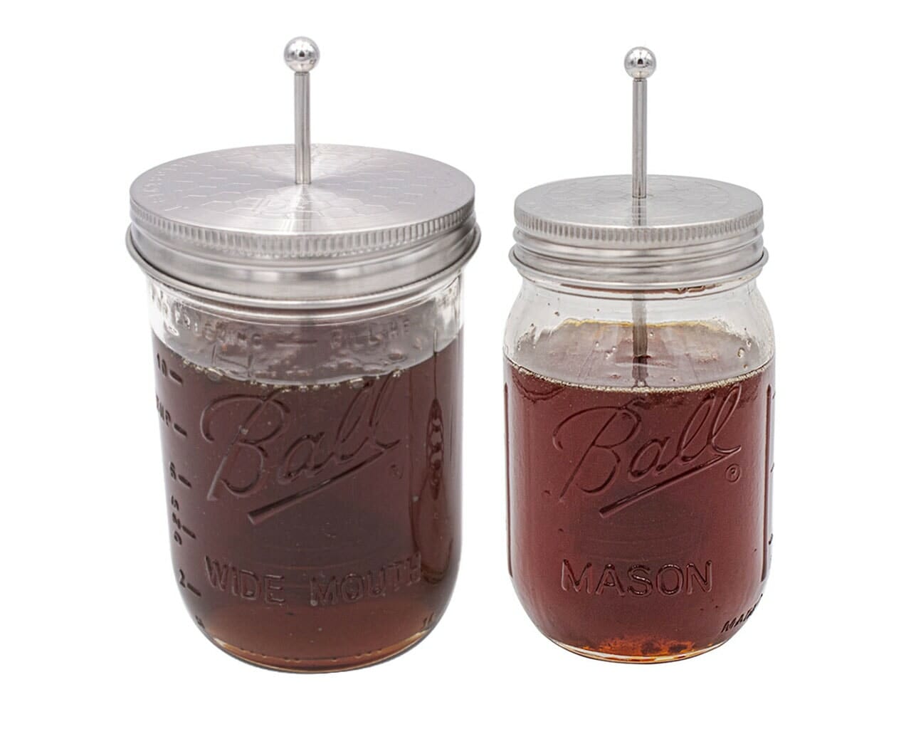 Honey Dipper Stainless Steel Lid for Mason Jars