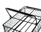 Chicken Wire Caddy for 6 Pint Mason Jars