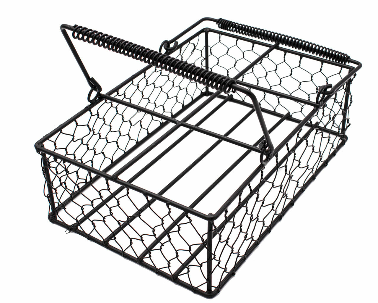 Chicken Wire Caddy for 6 Pint Mason Jars