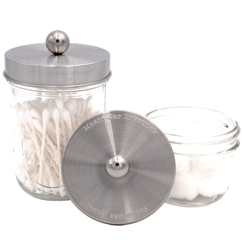 Apothecary Stainless Steel Lid for Mason Jars