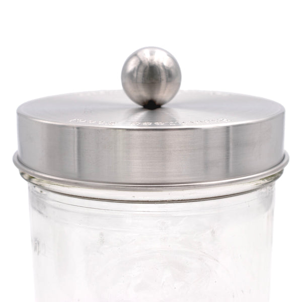 Apothecary Stainless Steel Lid for Mason Jars