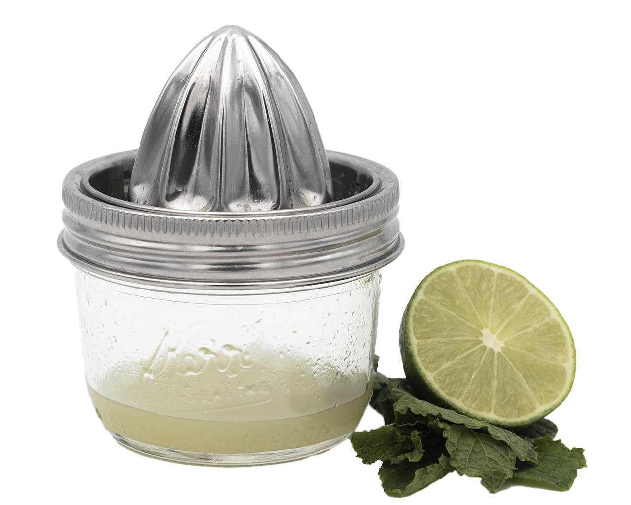 Juicing Stainless Steel Lid for Wide Mouth Mason Jars