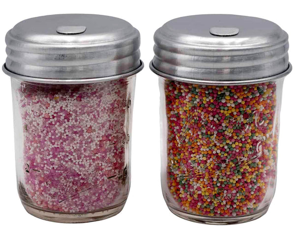 Aluminum Sugar Dispensing Lid for Mason Jars