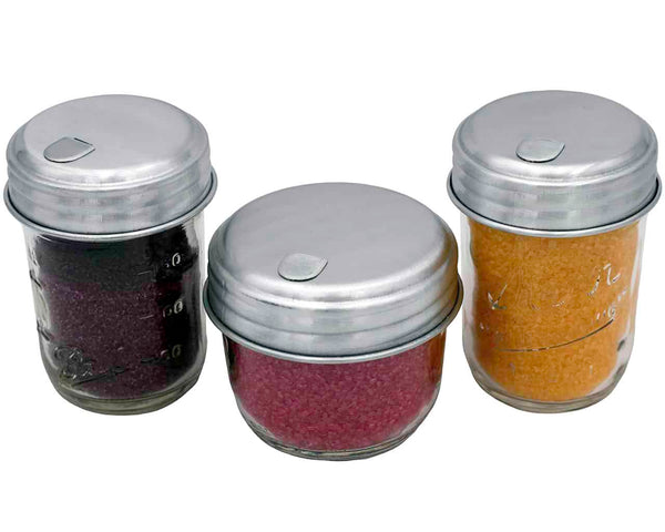 Aluminum Sugar Dispensing Lid for Mason Jars