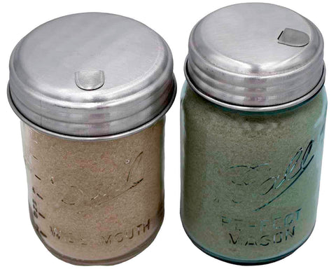 Aluminum Sugar Dispensing Lid for Mason Jars